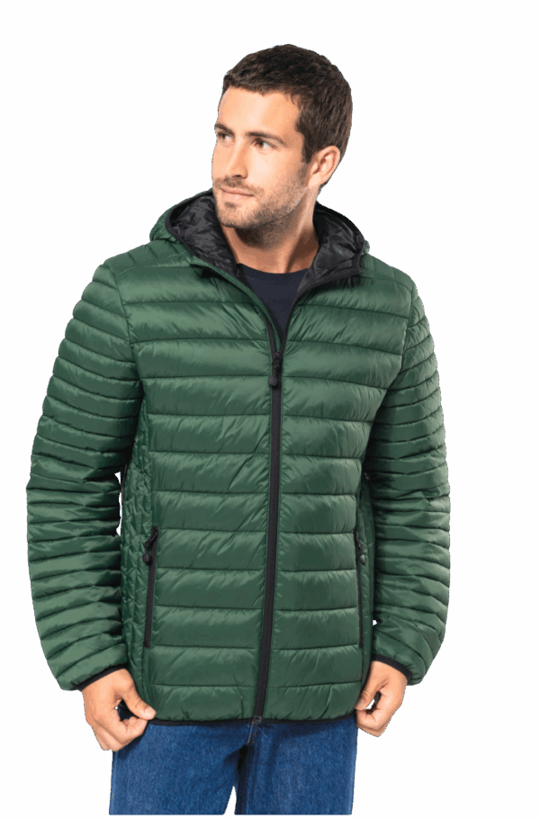 K6110 Kariban - Doudoune légère à capuche homme personnalisable