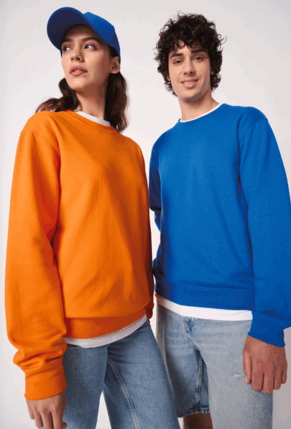 IB400 iDeal Basic Brand –  Sweat-shirt col rond unisexe personnalisable.