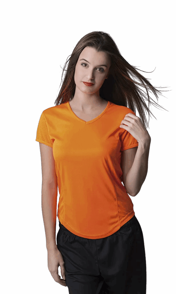 AC314 Acqua Royal - T-shirt Technique Femme 100% polyester