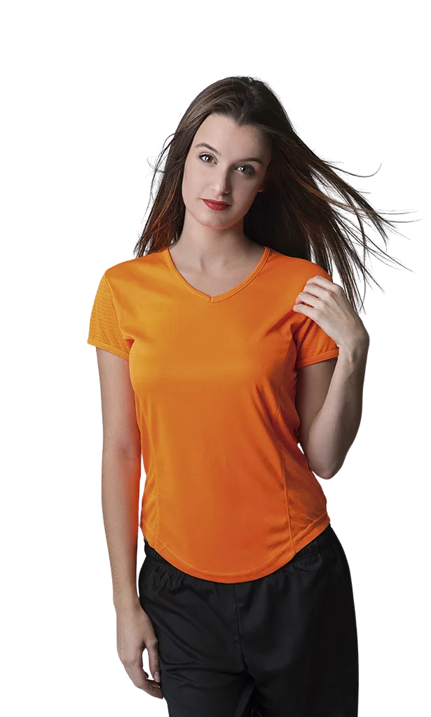AC314 Acqua Royal - T-shirt Technique Femme 100% polyester