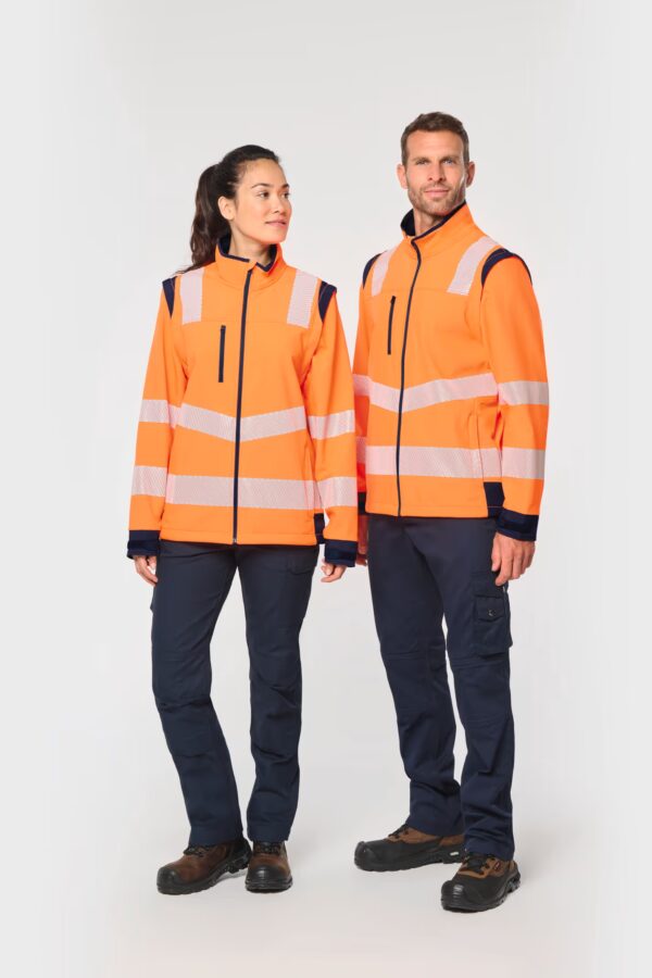 WK460 - Veste de travail  - Softshell 4 en 1