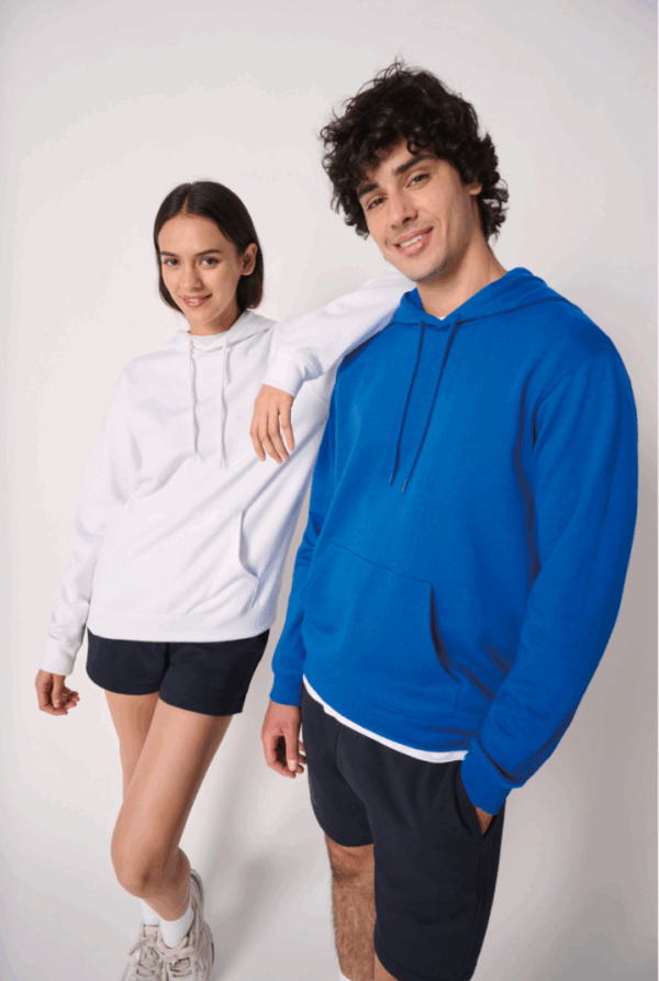 IB402 iDeal Basic Brand – Sweat-shirt à capuche unisexe personnalisable.