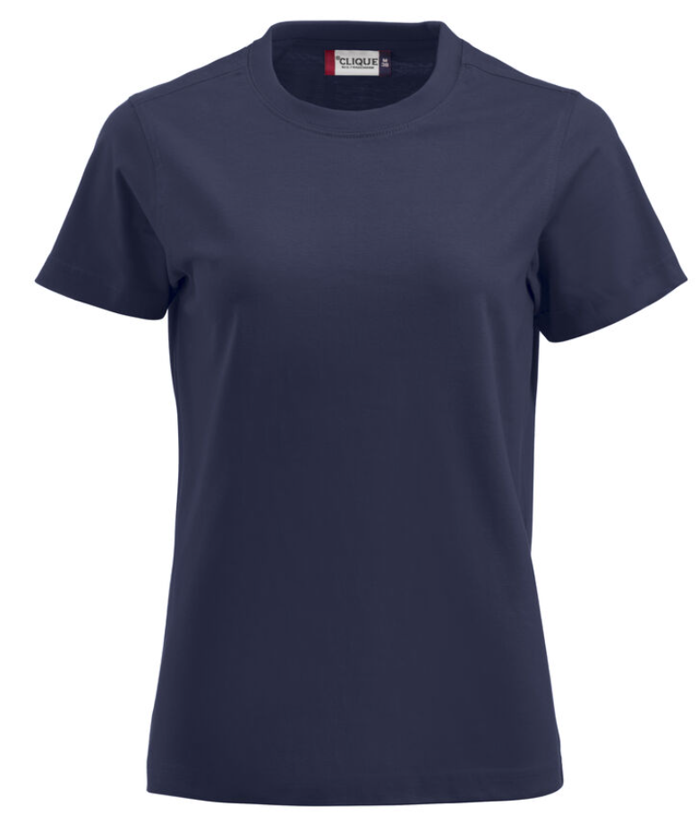 T-shirt Premium-T Women 029341 de Clique. Coupe féminine moderne, tissu doux et résistant, parfait pour la personnalisation textile. Disponible en plusieurs coloris.