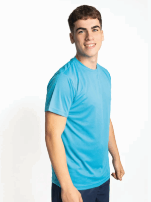 AC250 ACQUA ROYAL – T-shirt adulte personnalisable.