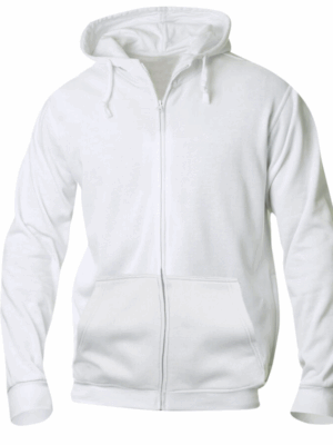021034 Clique – Sweat zippé à capuche personnalisable.
